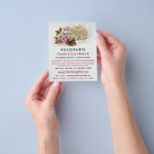 フローラキャンドルキャンドル&ソープ広告メーカー チラシ (手)