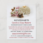 フローラキャンドルキャンドル&ソープ広告メーカー チラシ (正面)