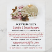 フローラキャンドルキャンドル&ソープ広告メーカー チラシ (正面)