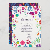 フローラキャンバスカード (正面/裏面)