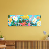 フローラキャンバス キャンバスプリント (インサイチュ (リビング))