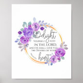 フローラキリスト者はビブル卿を悦ぶ ポスター (正面)