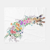 フローラキリンフリースブランケット フリースブランケット (正面(横))