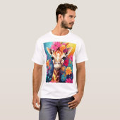 フローラキリンポートレート-9320 Tシャツ (正面フル)