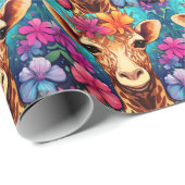 フローラキリンポートレート-9322 ラッピングペーパー (ロールコーナー)