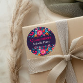 フローラキンセアニェラパープルメキシコフェスタ ラウンドシール