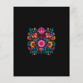 フローラキンセアニェラブラックメキシコフェスタ誕生日 チラシ (裏面)