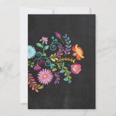 フローラキンセアニェラ誕生日フィエスタメキシコ 招待状 (裏面)