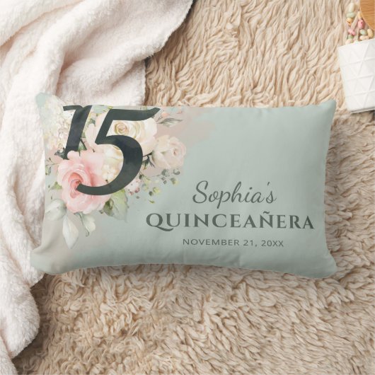 フローラキンセアニェラ15th誕生日パーティー ランバークッション (ブランケット)
