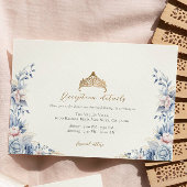 フローラキンセアニラ金ゴールドティアラ外装カード エンクロージャーカード