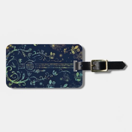 フローラギターラゲージタグ ラゲッジタグ (正面横)