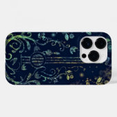 フローラギターiPhoneケース絵画アート Case-Mate iPhoneケース (裏面 (横))