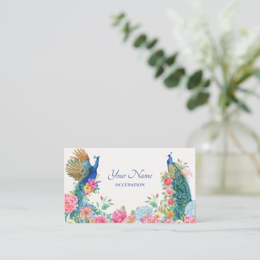 フローラクジャク 名刺 (スタンド正面)