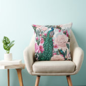 フローラクジャックカントリー水彩枕 クッション (椅子)