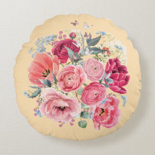 フローラクッション ラウンドクッション (正面)