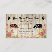 フローラクネクネピグ名刺 名刺 (正面)