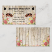 フローラクネクネピグ名刺 名刺 (正面/裏面)