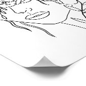 フローラクラウンプリント ポスター (角)