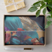 フローラクラウン付きデクページティッシュペーパー 薄葉紙 (ギフト)