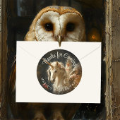 フローラクラシカルフォレスト妖精ユニコーン文房具 ラウンドシール