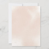 フローラクラシックダスティピンクローズベビー散布機 招待状 (裏面)