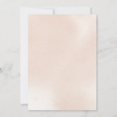 フローラクラシックダスティピンクローズ誕生日パーティー 招待状 (裏面)