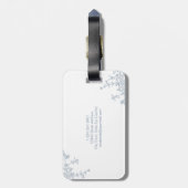 フローラクラシックダスティブルーレックスモノグラム ラゲッジタグ (裏面縦)