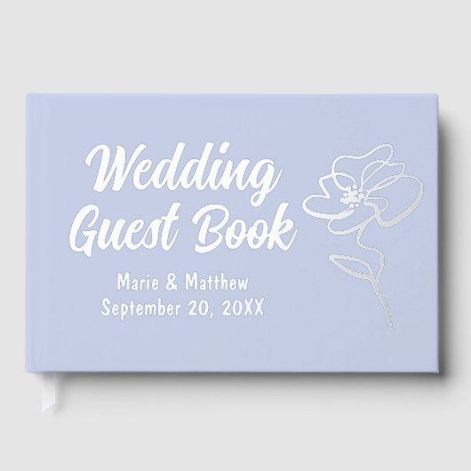 フローラクラシックフォイルゲストブック ゲストブック (正面)