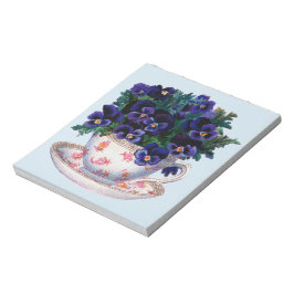 フローラクラシックヴィンテージイラストレーション ノートパッド