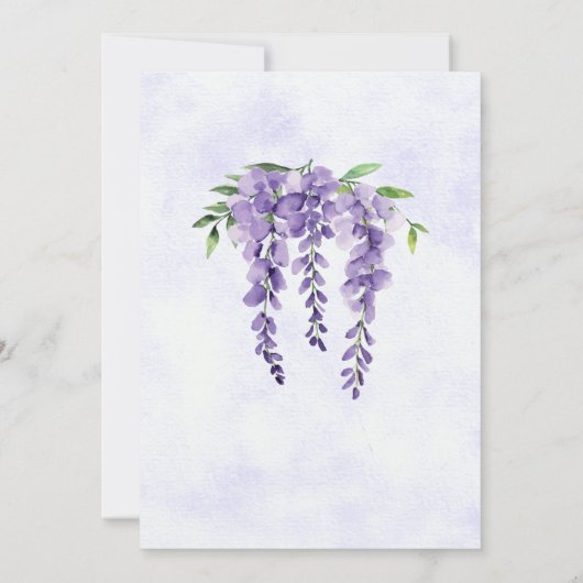 フローラクラシック女子エレガント送別パーティー 招待状 (裏面)