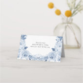 フローラクラシック結婚式レセプション プレイスカード (裏面)