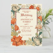フローラクラシック芸術的結婚s 招待状 (スタンド正面)