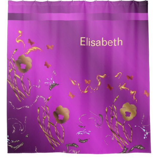 フローラクラフト,エレガント休日,,色,ホムデコールsh シャワーカーテン (正面)