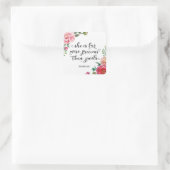 フローラクリスチャン彼女ははるかに多大切い スクエアシール (バッグ)