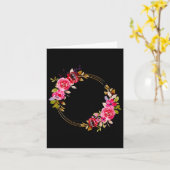 フローラクリスチャン私のハートがビブルに圧倒されたとき カード (黄色い花)