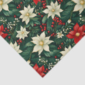 フローラクリスマスパターン 薄葉紙 (詳細)