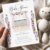 フローラクリブベビーシャワー招待状 招待状