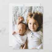 フローラクレストベビーガール誕生のお知らせ 招待状 (裏面)