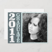 フローラクレンドン鋼2011大学院招待状 招待状 (正面/裏面)