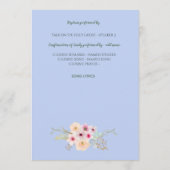 フローラクロスバウティゾバプテスマ プログラム (裏面)