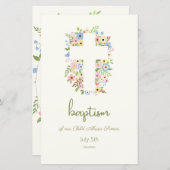 フローラクロスバプティスメニュー – ソフトパステル (正面/裏面)