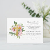 フローラクロス写真悔やみや弔慰葬儀記念館 サンキューカード (スタンド正面)