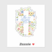 フローラクロス彼はイースター復活 シール (シート)