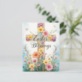 フローラクロス復活祭恵み シーズンポストカード (スタンド正面)