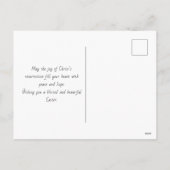 フローラクロス復活祭恵み シーズンポストカード (裏面)