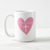 フローラクロスJohn 3:16両面 コーヒーマグカップ (左)