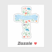 フローラクロスJohn 3:16 シール (シート)