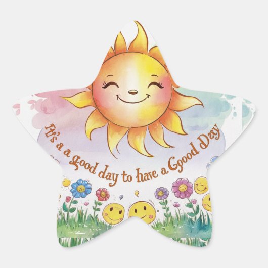 フローラクールシール – トレンディーBotani for Notebooks 星シール (正面)