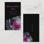 フローラグラス名刺4 名刺 (正面/裏面)