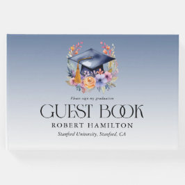 フローラグラッドハット卒業パーティー招待状 ゲストブック